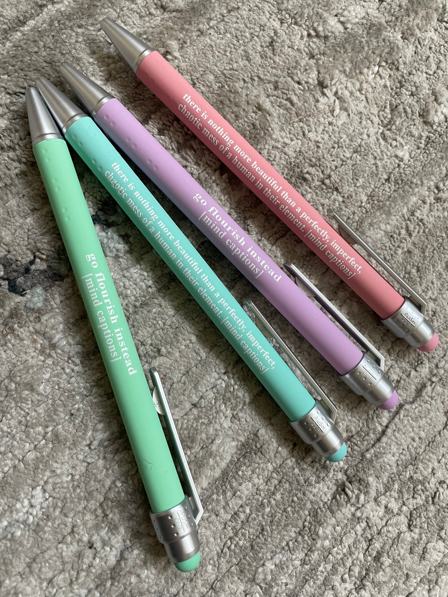 Mind Captions Poetry Pen