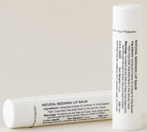 Mind Captions "Heartbeat Kiss" Lip Balm