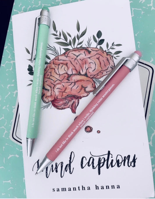 Mind Captions Poetry Pen